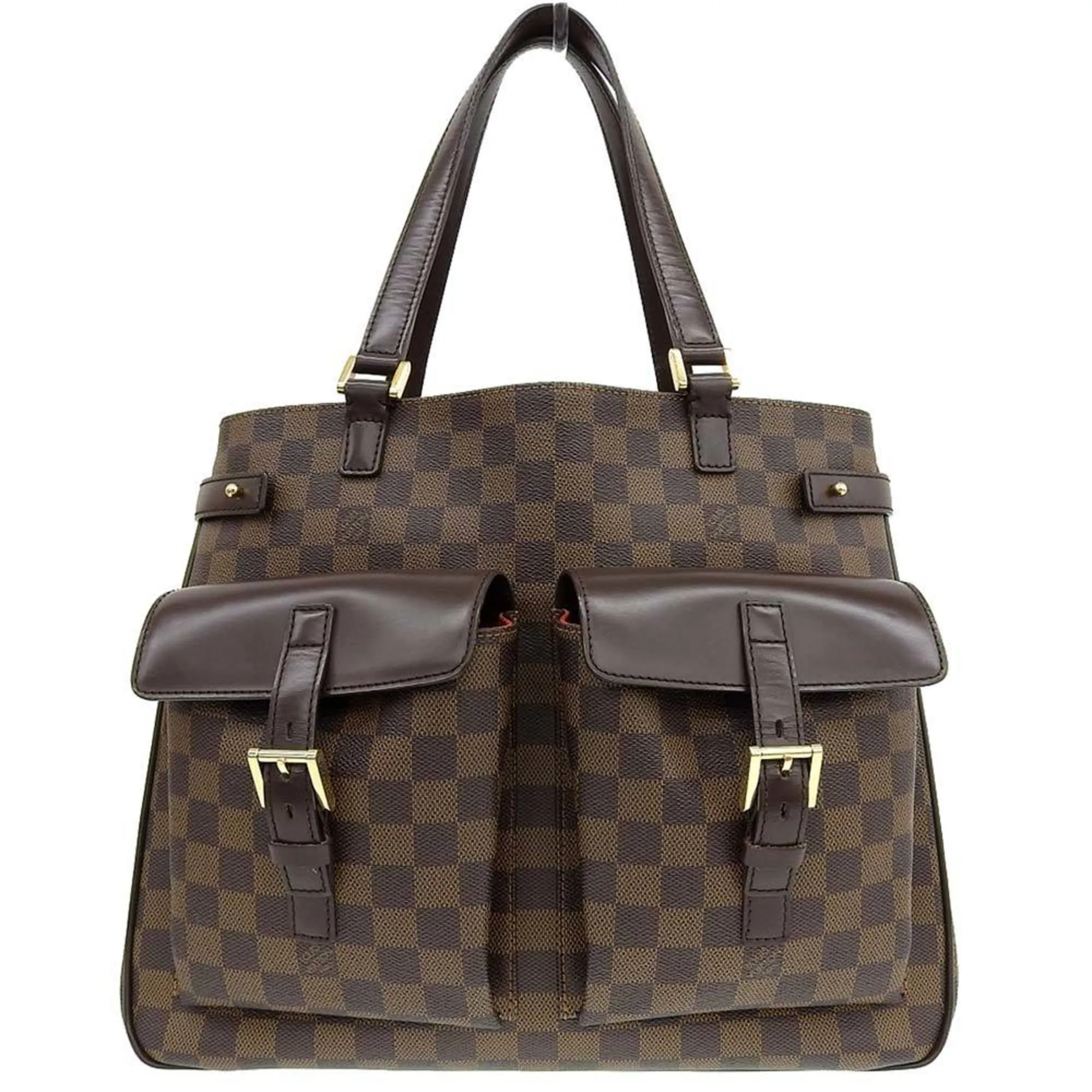 Louis Vuitton Damier Uzes Tote Bag Handbag Ebene N51128